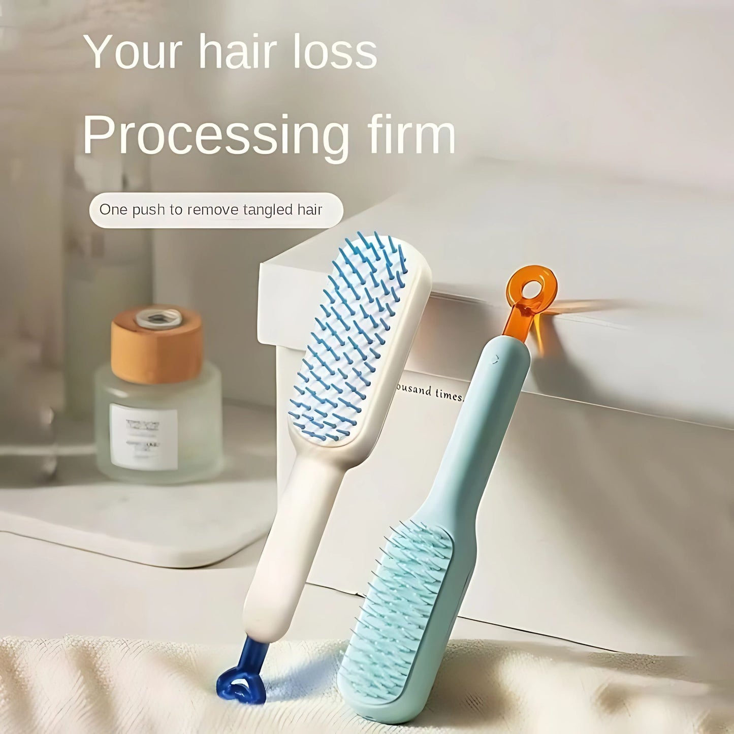 Self-Cleaning Hair Brush
