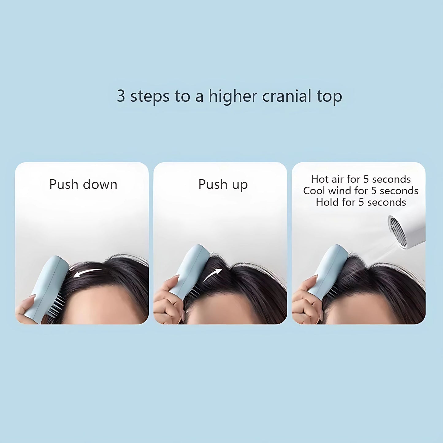 Self-Cleaning Hair Brush