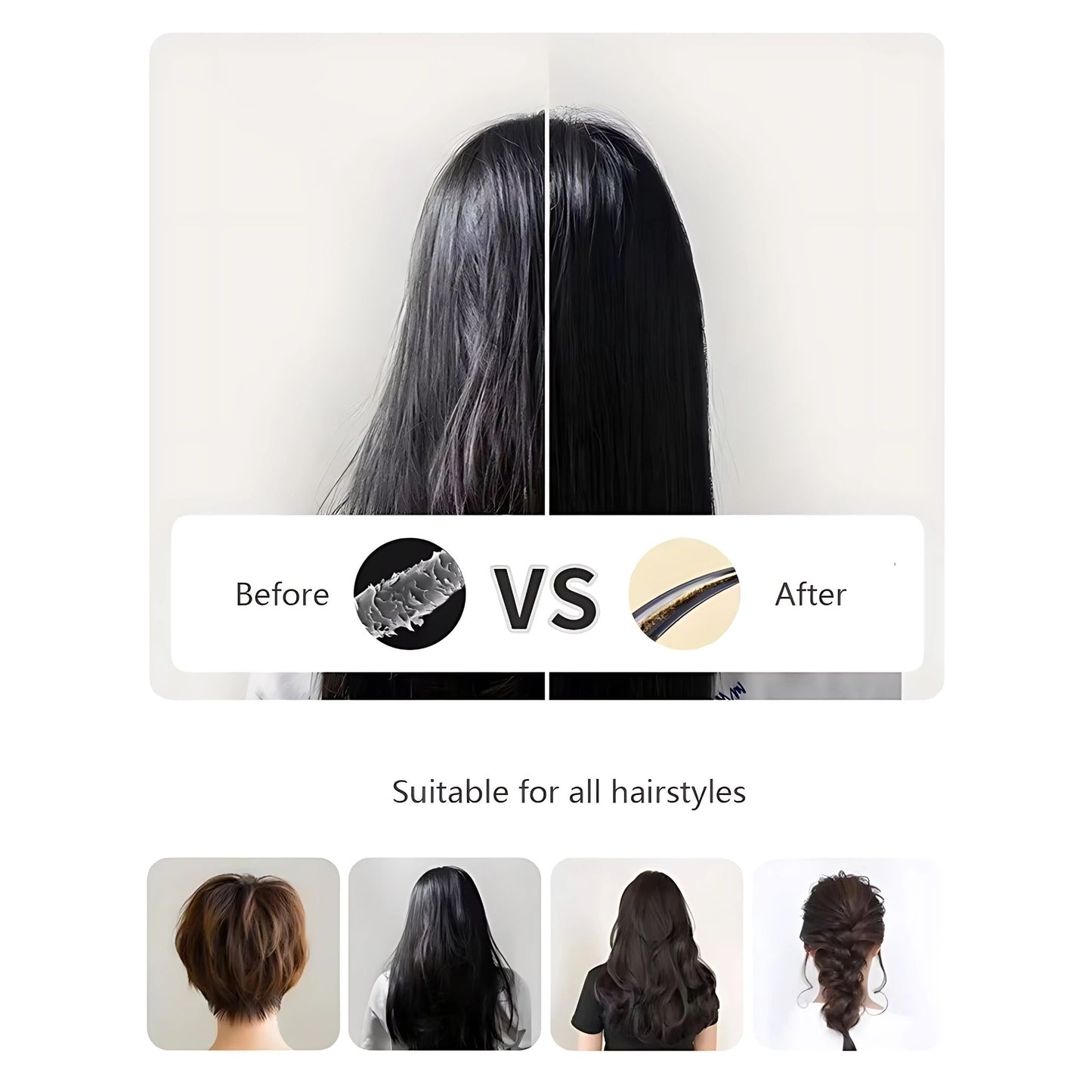 Self-Cleaning Hair Brush