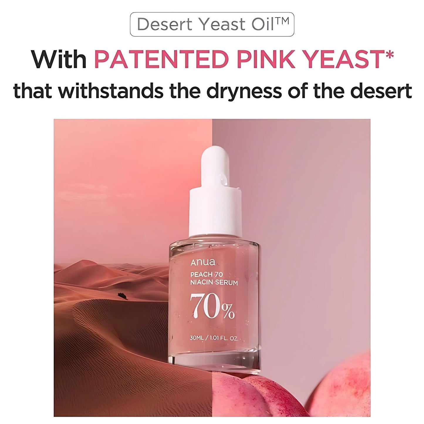 Anua Peach 70 Niacinamide Serum 30 ml