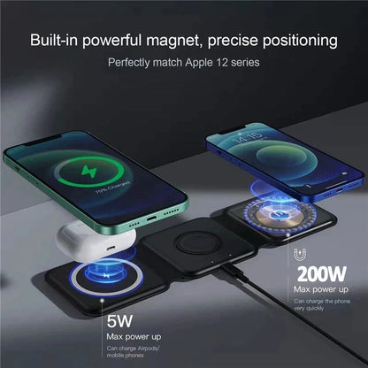 3 in 1 Foldable Wireless Charger