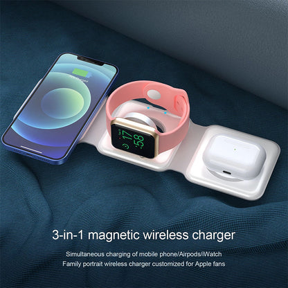 3 in 1 Foldable Wireless Charger